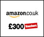 WIN £300 IN AMAZON VOUCHERS