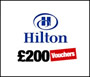 WIN £200 IN HILTON VOUCHERS